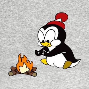 Chilly Willy Woodfire - Woody Woodpecker T-Shirt